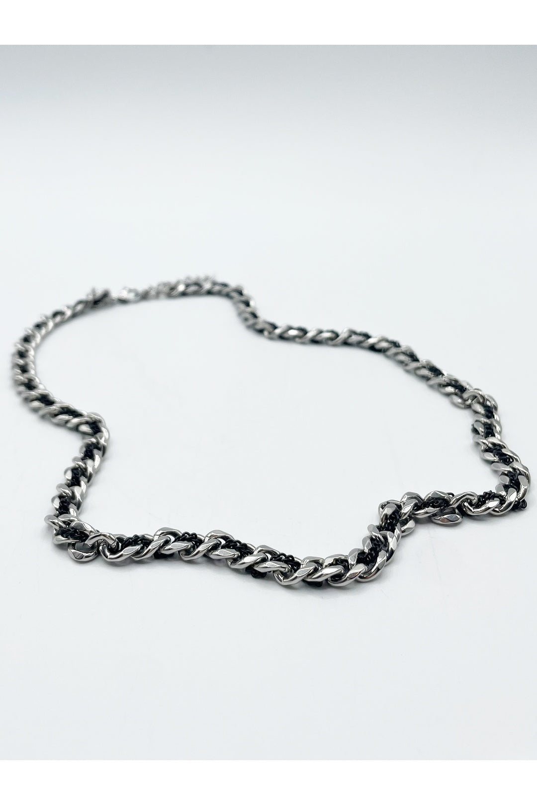 Black Woven Chain Necklace, Image 1 of 3