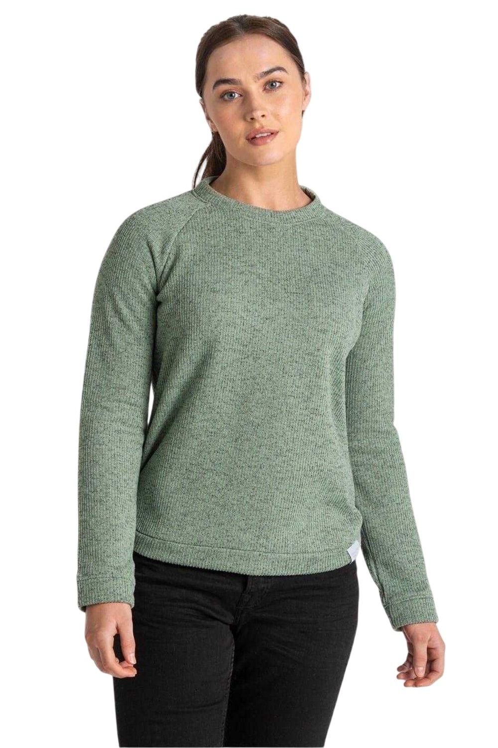 Pale Green Nessa Sweatshirt, Image 1 of 4