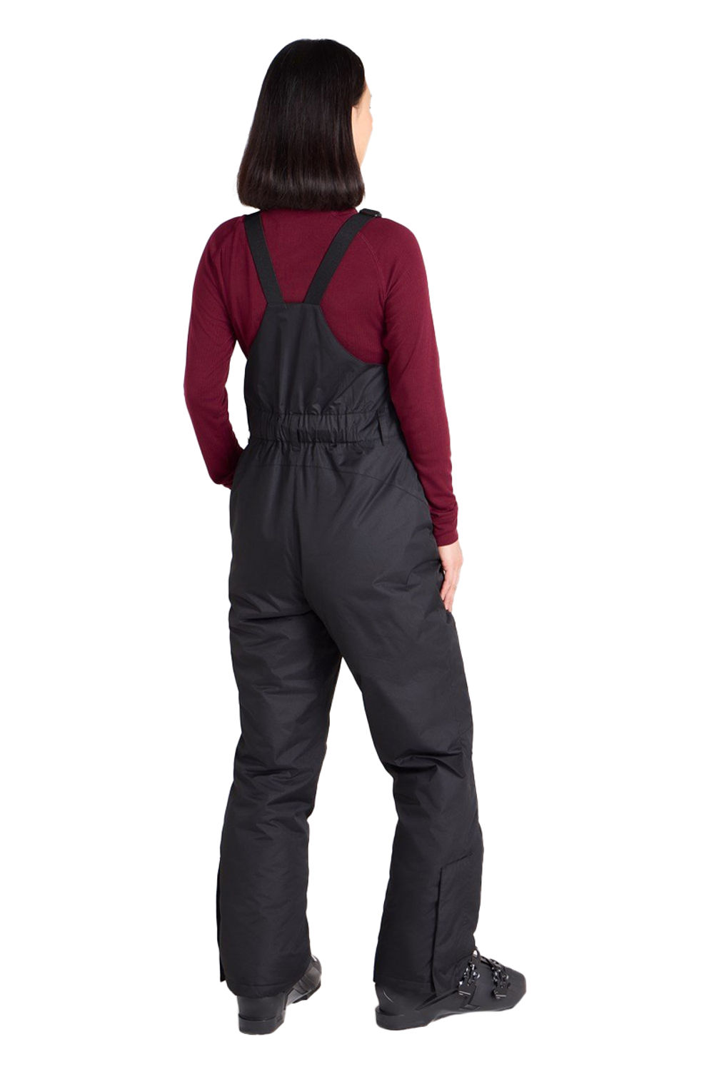Black Moon Bib Front Ski Trousers, Image 6 of 6