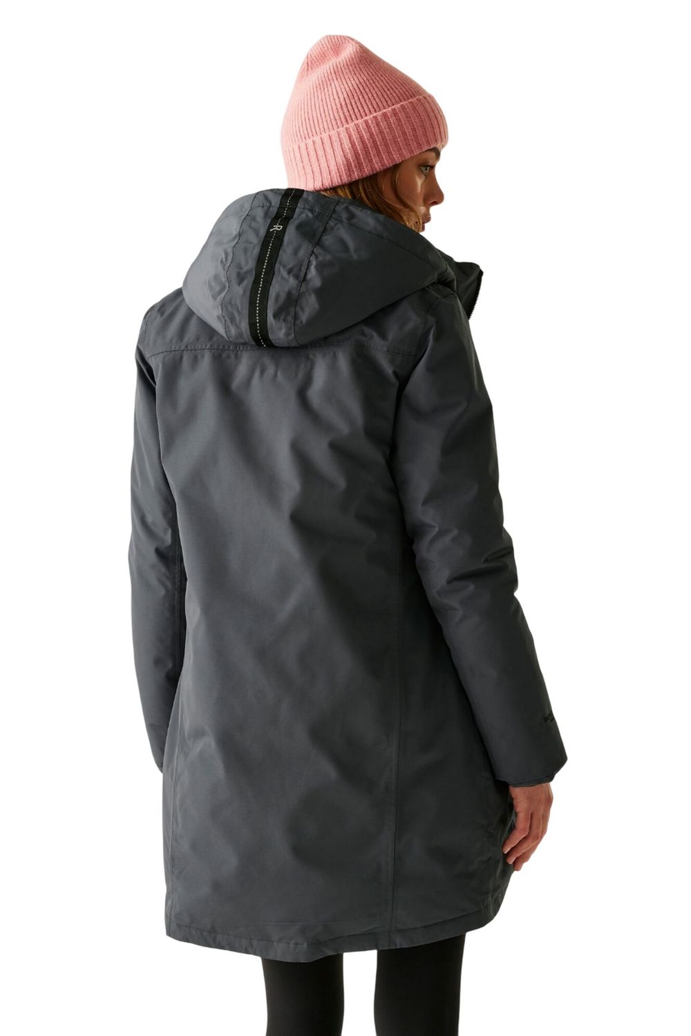 Grey Marron Insulated Waterproof Jacket, Image 5 of 6