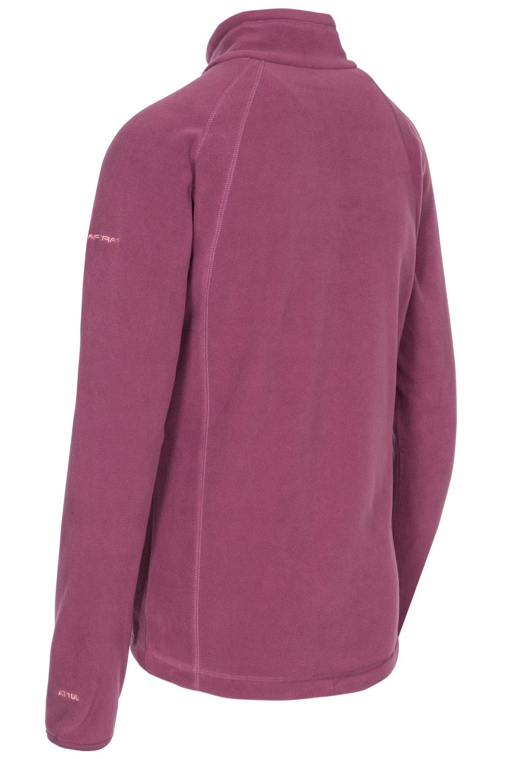 Mauve Trespass Mauve Nonstop Fleece Jacket, Image 2 of 5