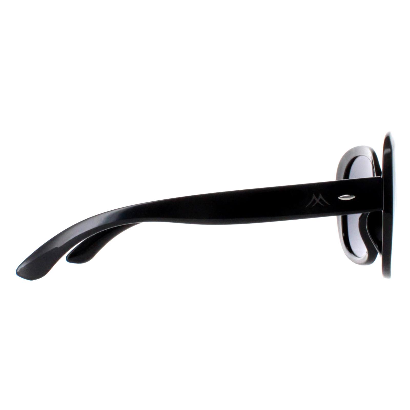 Black Butterfly Shiny Black Smoke Polarized MP63, Image 4 of 4
