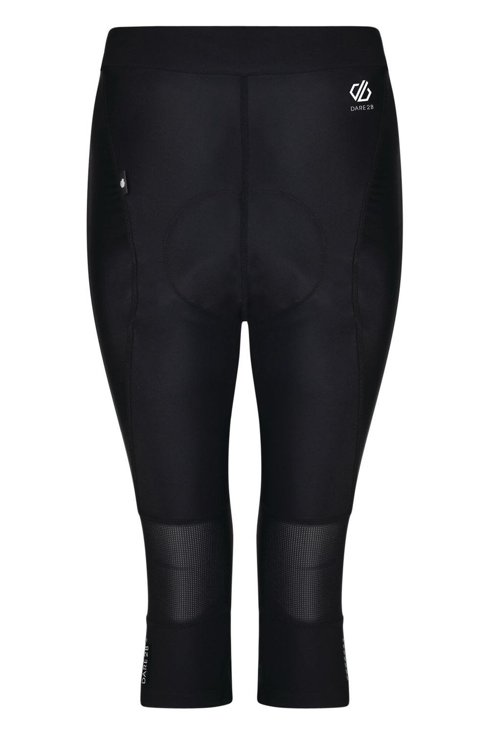 Black Worldly Capri Cycle Leggings, Image 2 of 3