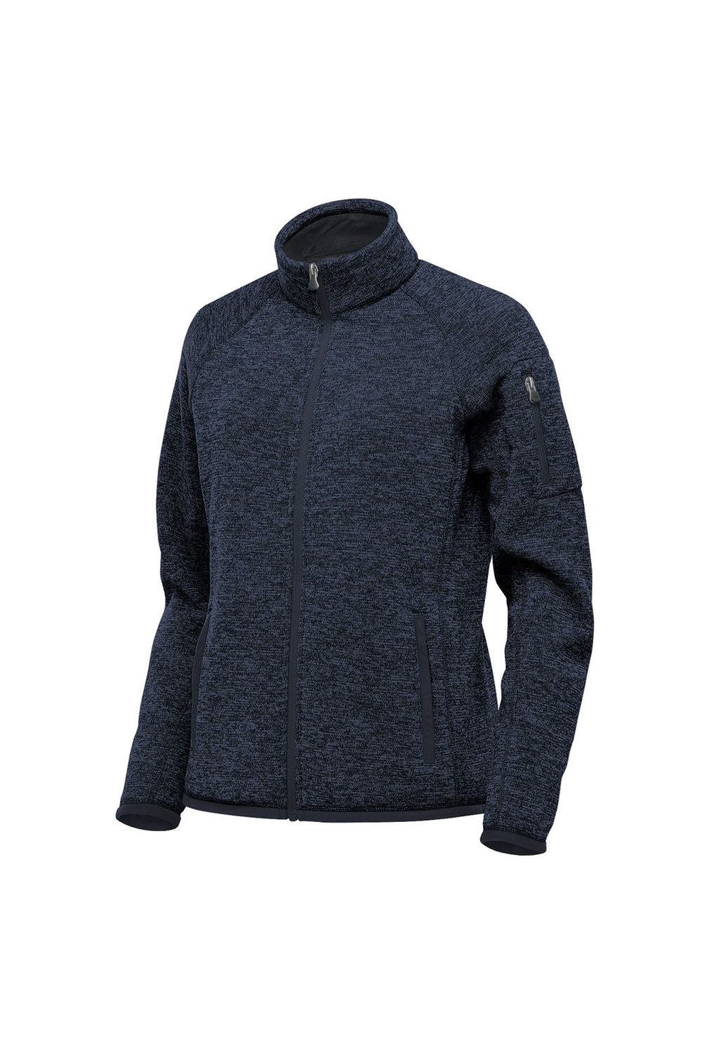 Navy Avalanche Full Zip Fleece Jacket, Image 3 of 3