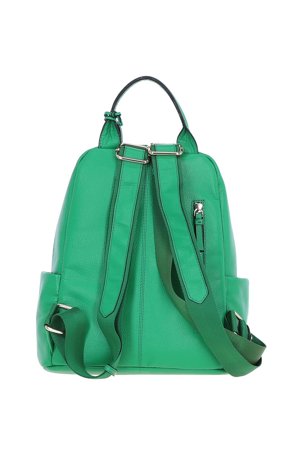 Green 'Lusso Legato' Real Leather Backpack, Image 3 of 4