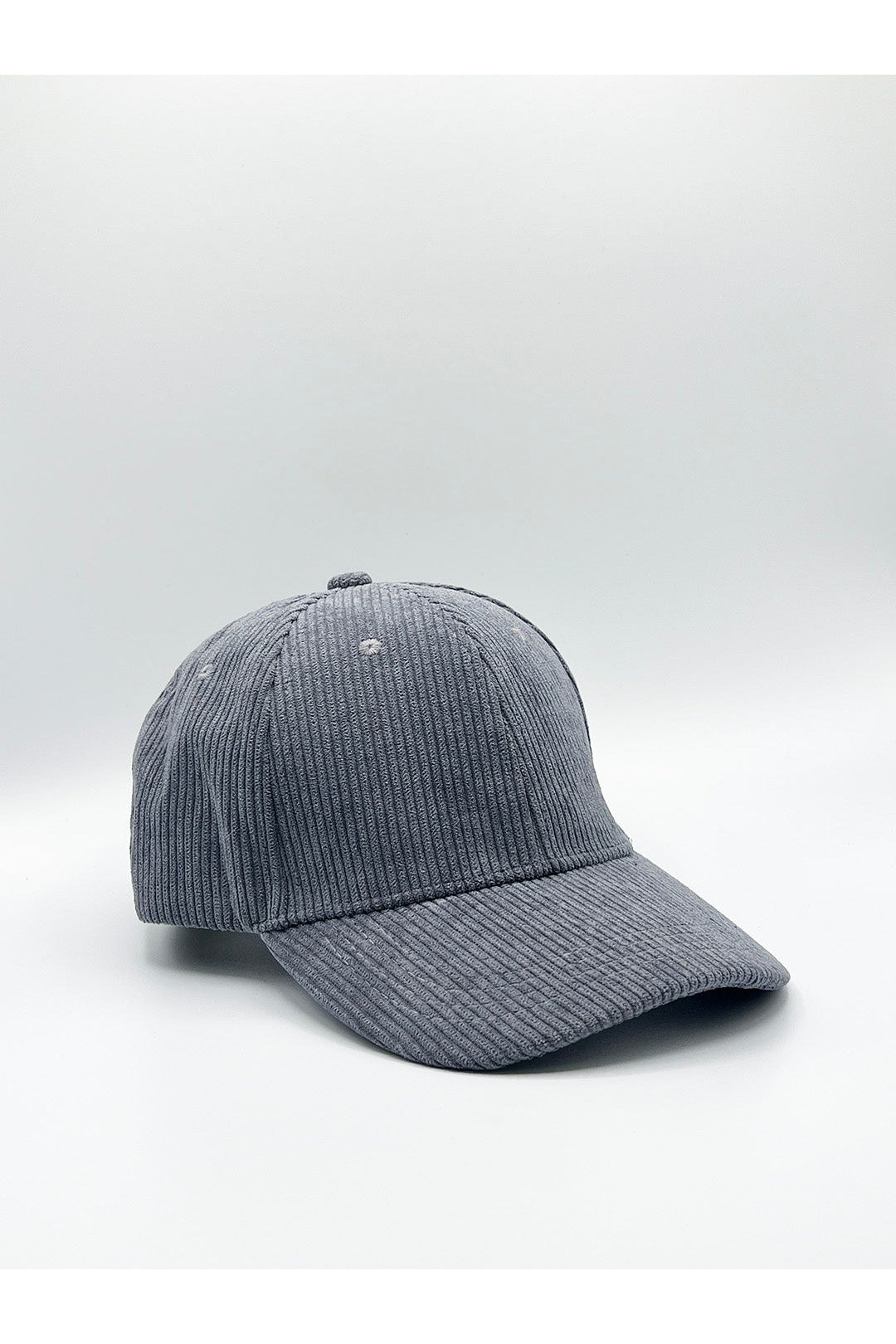 Grey Corduroy Cap, Image 2 of 6