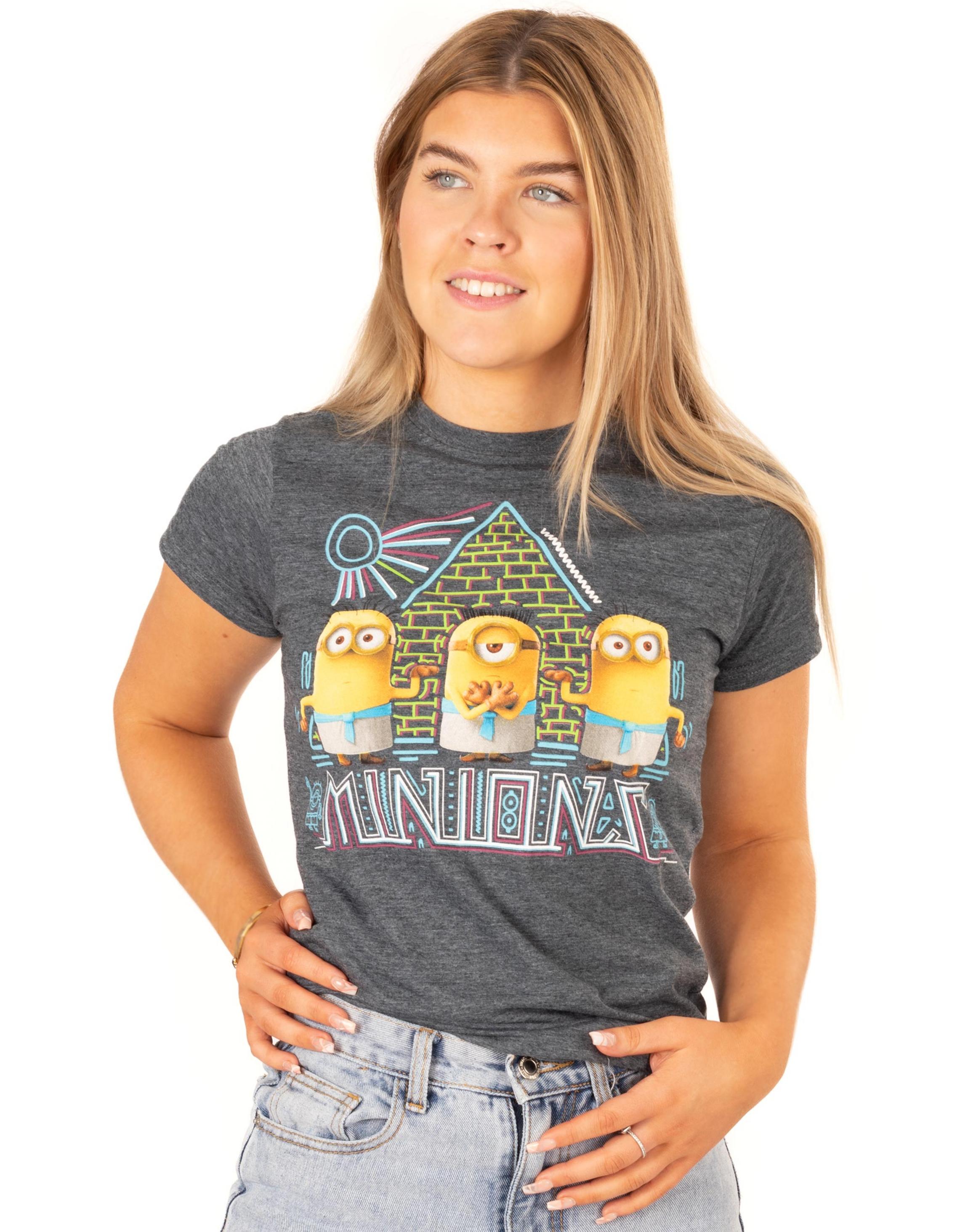 Charcoal Minions Egyptian Women's T-Shirt, Image 1 of 6