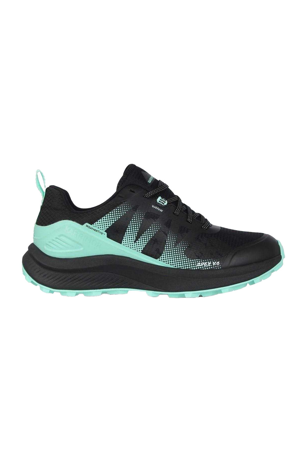 Black Apex v4 Waterproof Running Shoes, Image 1 of 5
