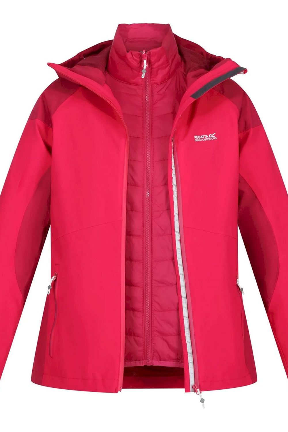 Pink Wentwood VII 2 in 1 Waterproof Jacket, Image 1 of 8