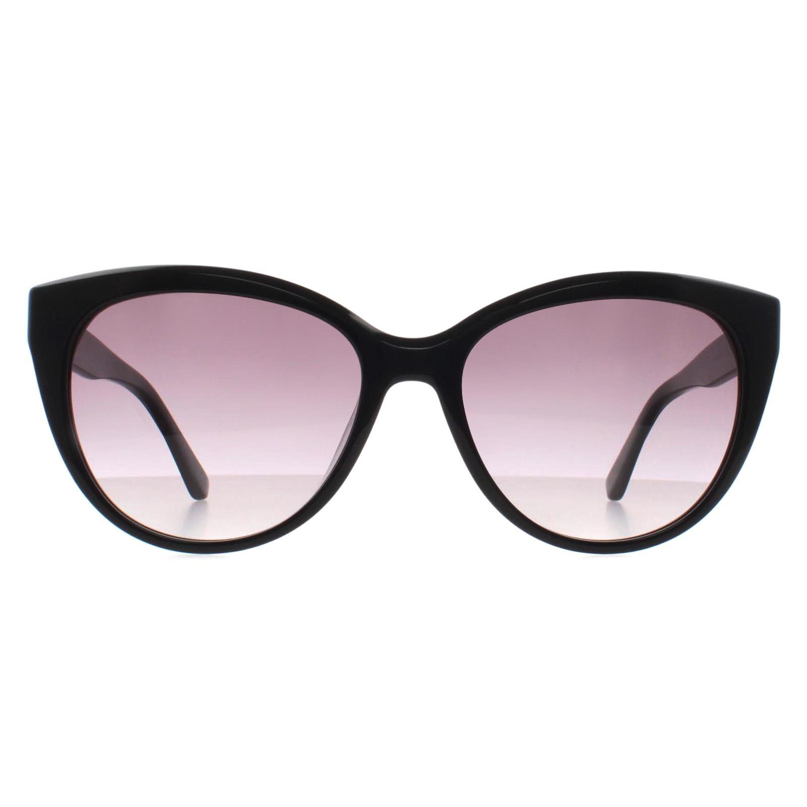 Black Calvin Klein Black Cat Eye Black Gray Gradient CK22520S, Image 1 of 4
