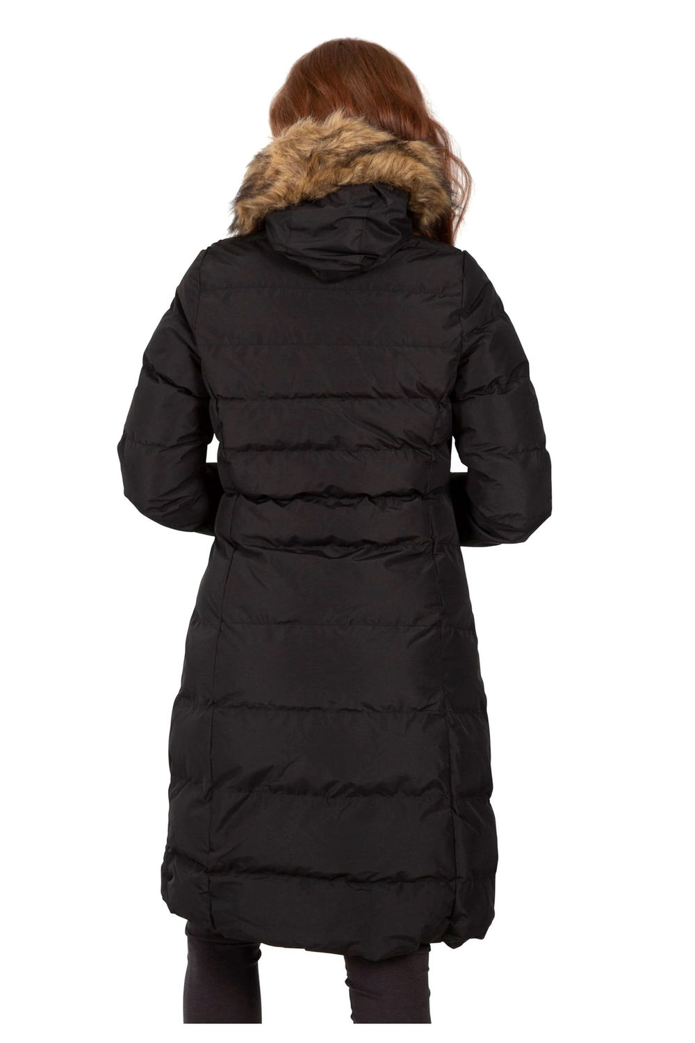 Black Trespass Black Audrey Padded Jacket, Image 6 of 6
