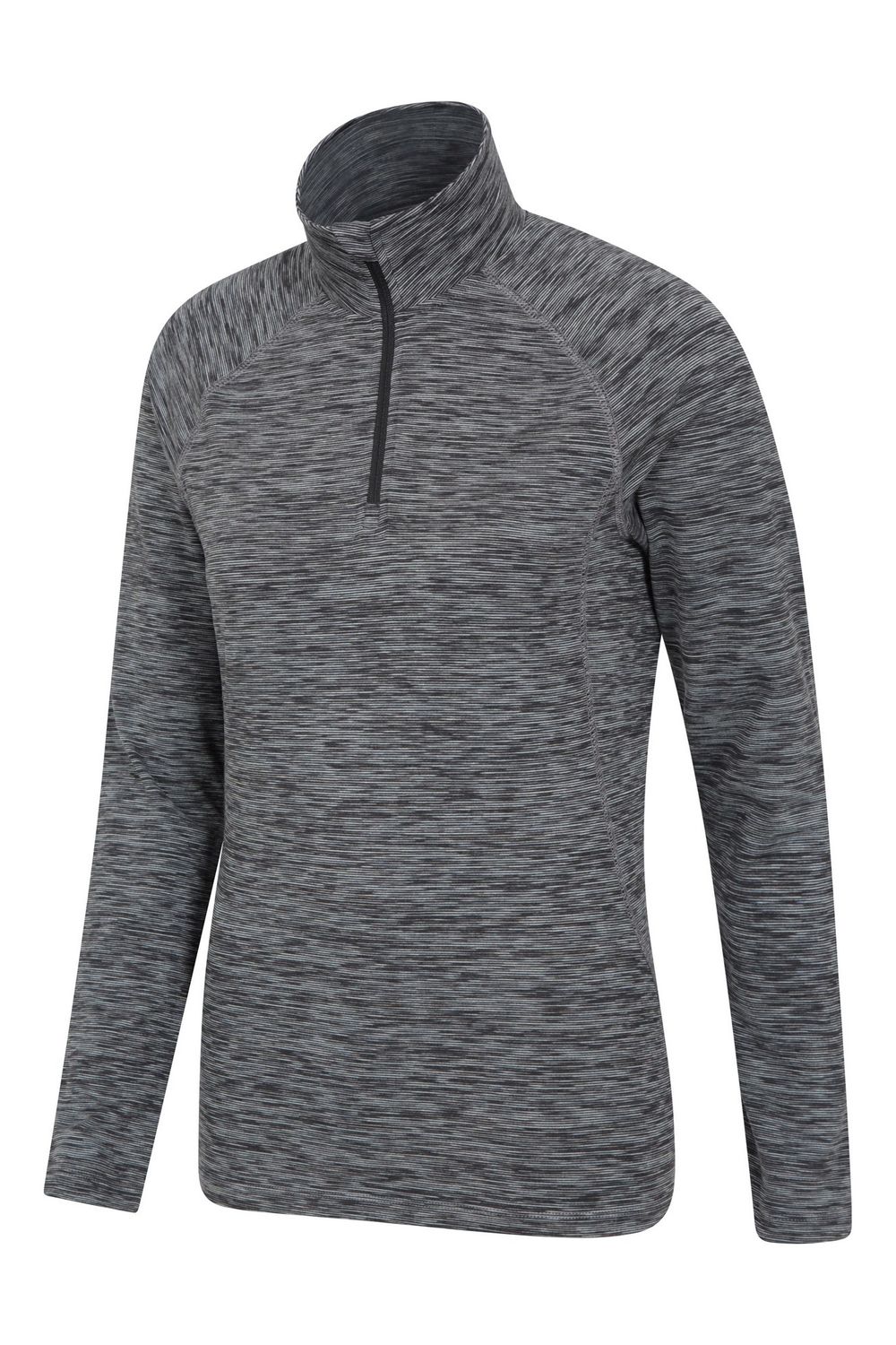 Black Bend & Stretch Half Zip Midlayer, Image 2 of 4