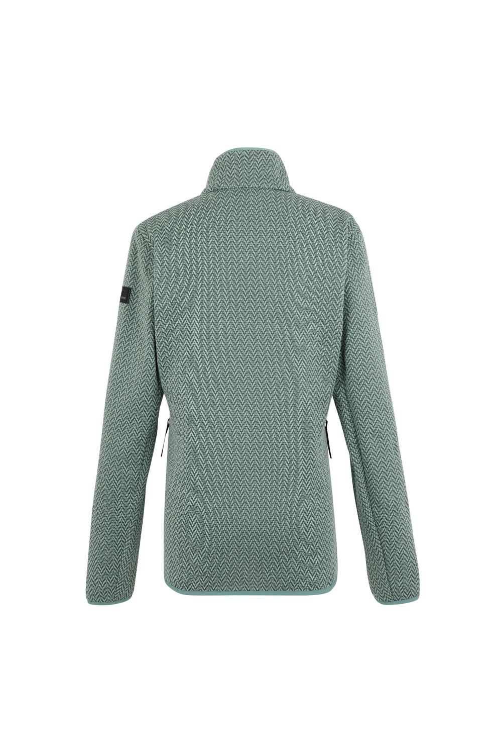 Pale Green Elzie Full Zip Fleece Jacket, Image 3 of 5