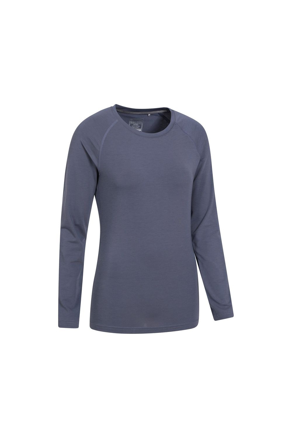 Dark Grey Quick Dry Long Sleeved Top, Image 2 of 4