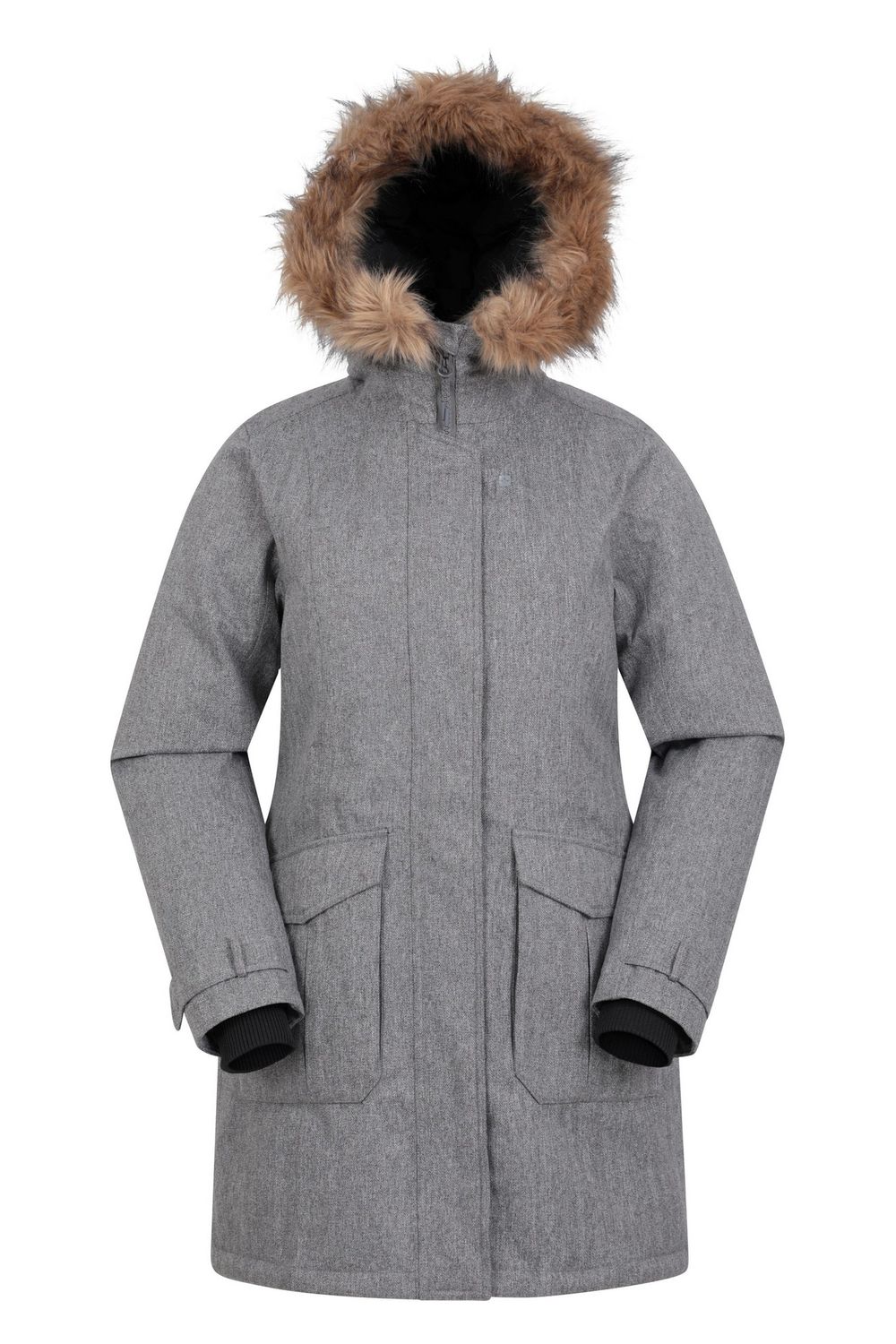 Grey Aurora Down Jacket, Image 1 of 8