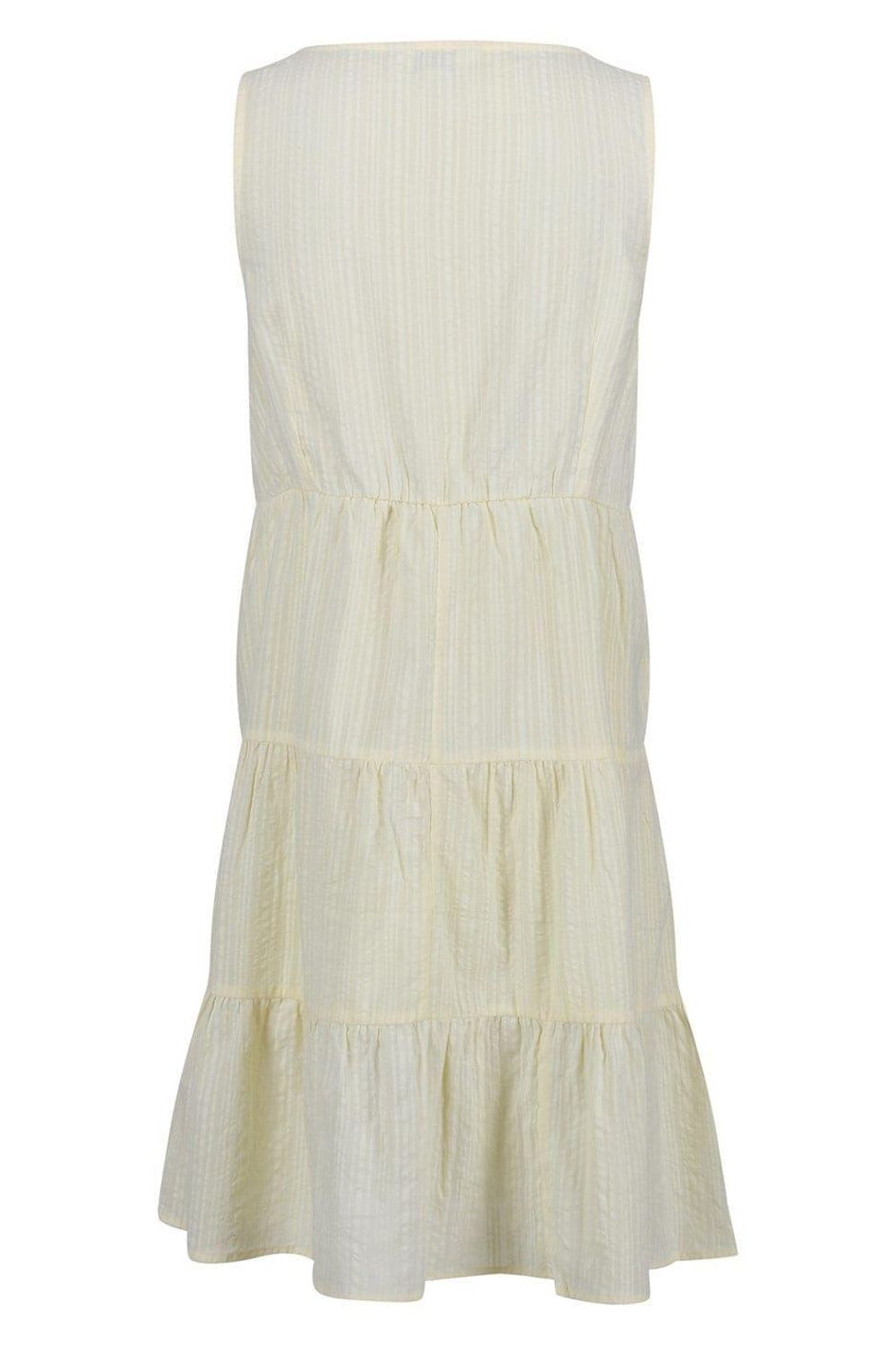 Yellow Zariah Vertical Stripe Midi Dress, Image 2 of 4