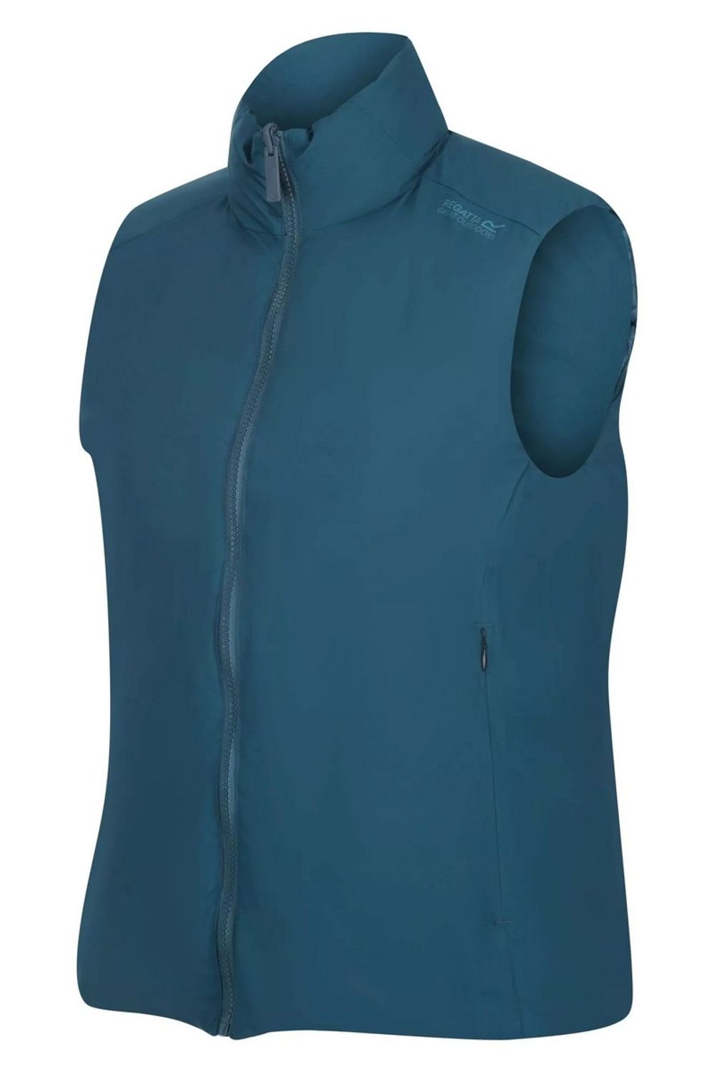 Petrol Blue Yewbank Reversible Body Warmer, Image 7 of 8