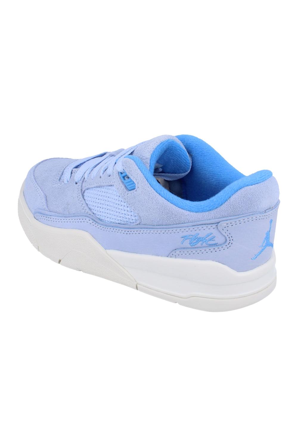 Blue Air Jordan Flight Court Trainers, Image 3 of 6