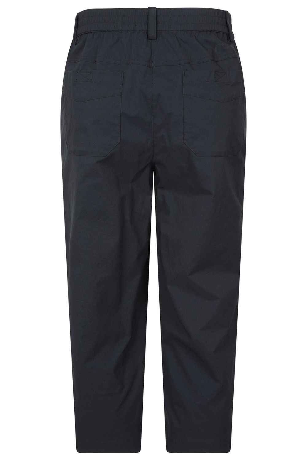 Black Delta Stretch Capri Trousers, Image 2 of 3