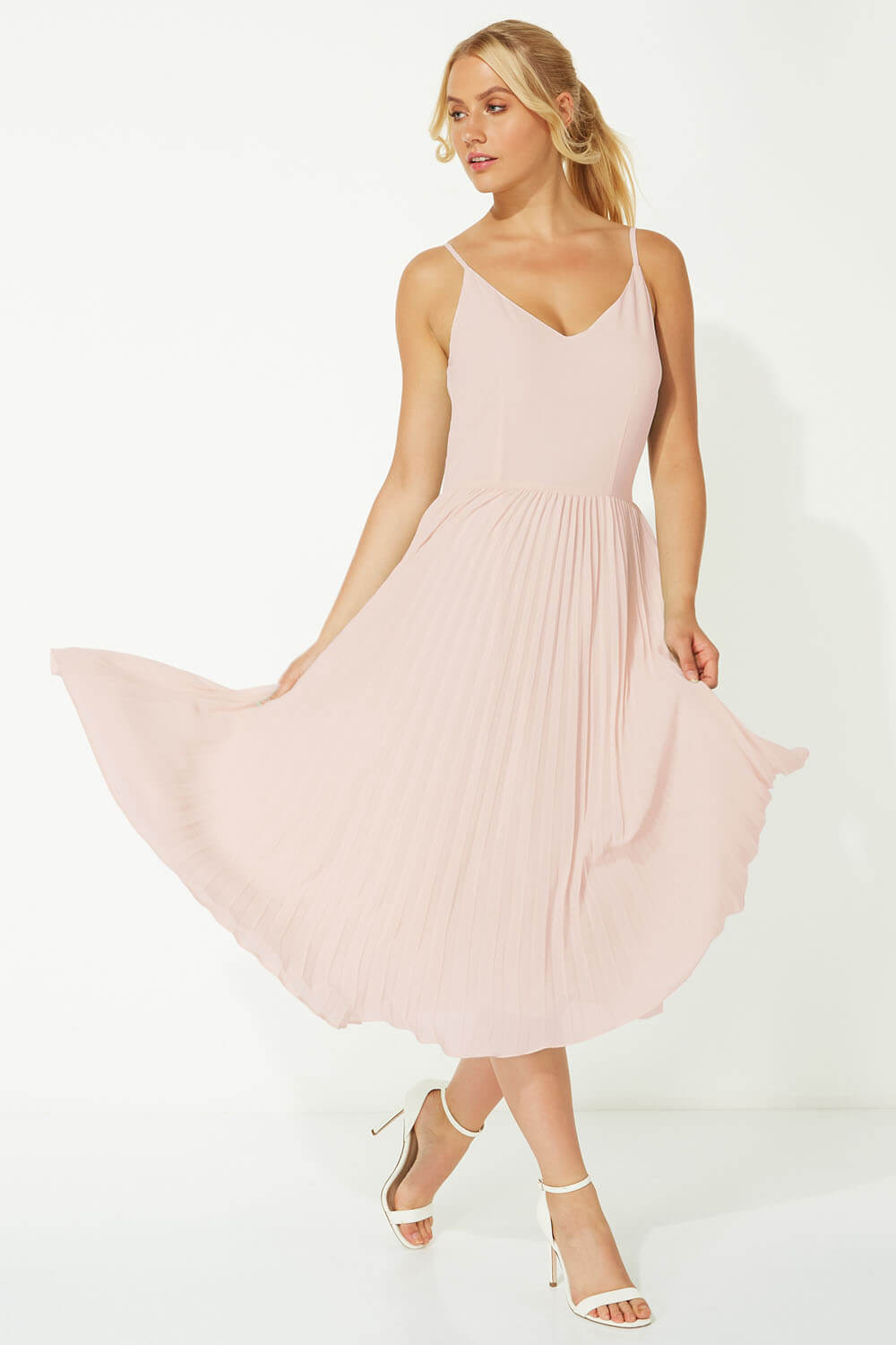 roman lace top overlay pleated midi dress Lace Top Overlay Pleated Midi Dress in Navy