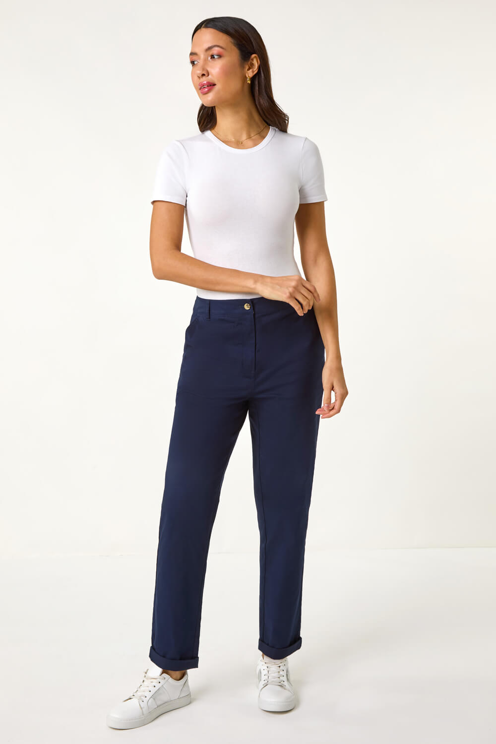 Cotton Stretch Chino Garment main image 1