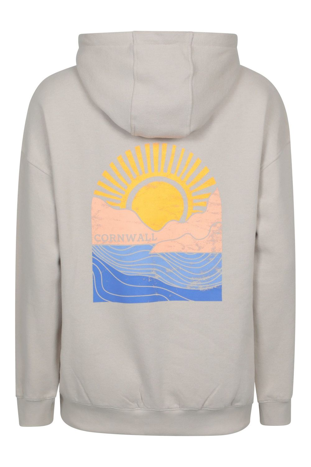 Beige Cornwall Relaxed Fit Hoodie, Image 2 of 4