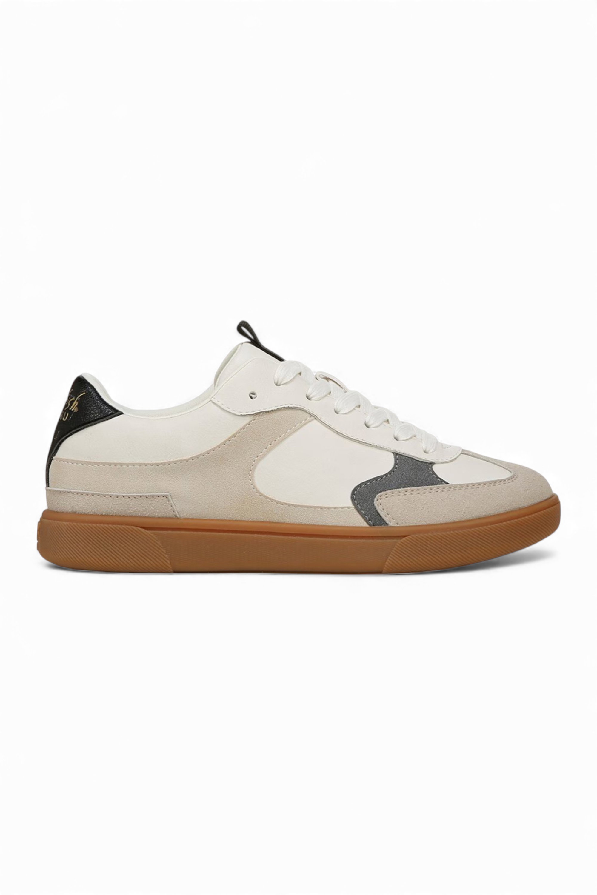 White Womens "Tastic" Lace-Up Fashion Sneakers