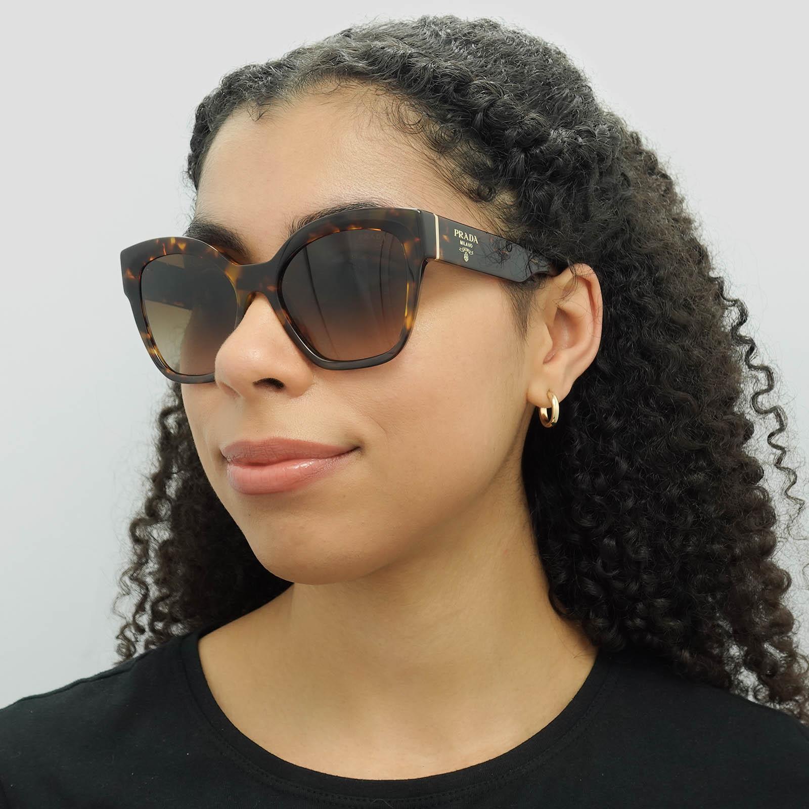 Brown Prada Brown Square Honey Tortoise Brown Gradient PR17ZS, Image 6 of 6