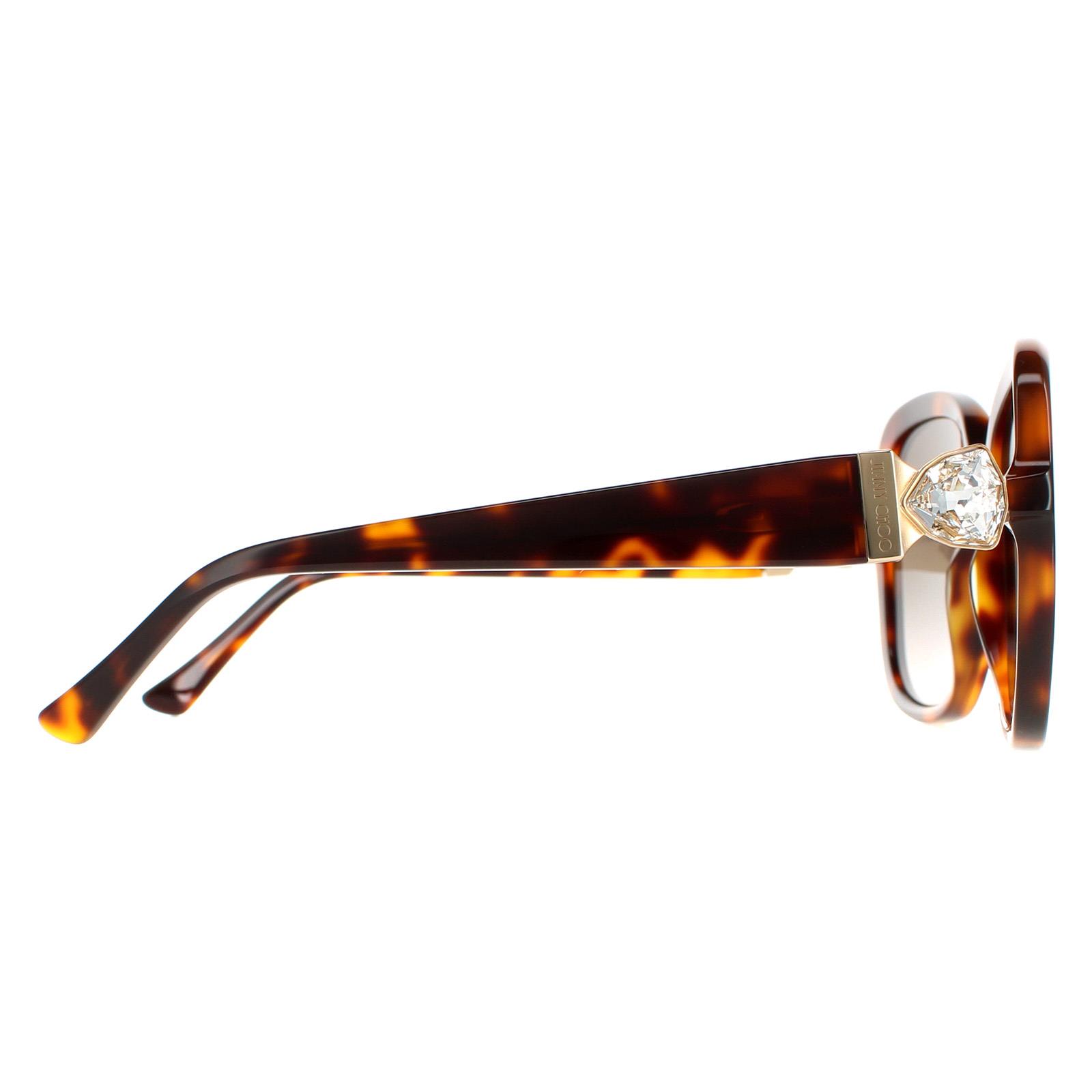 Brown Jimmy Choo Brown Square Havana Brown Gradient SADIE/S, Image 4 of 4