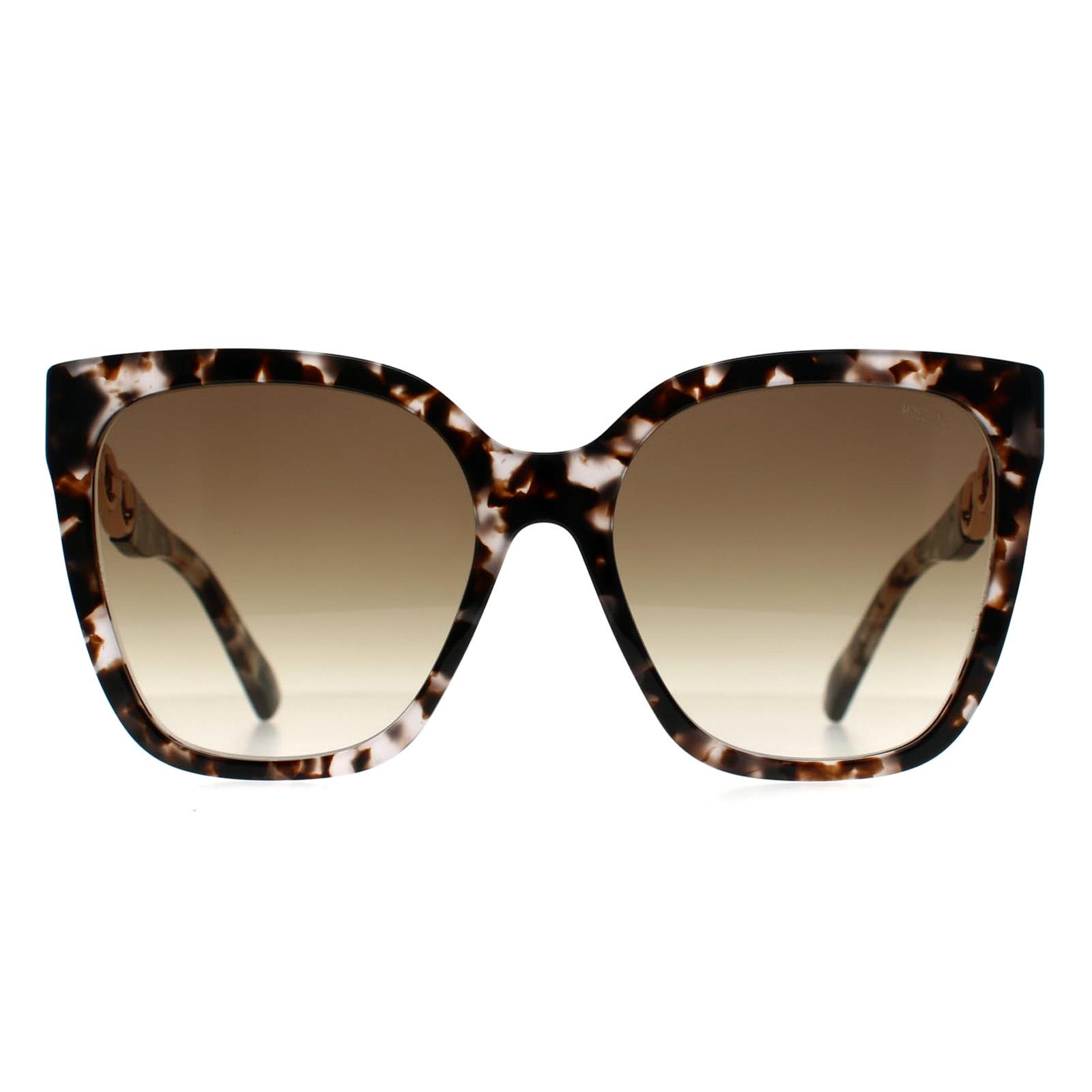 Brown Square Pink Havana Brown Gradient MOS098/S, Image 1 of 3