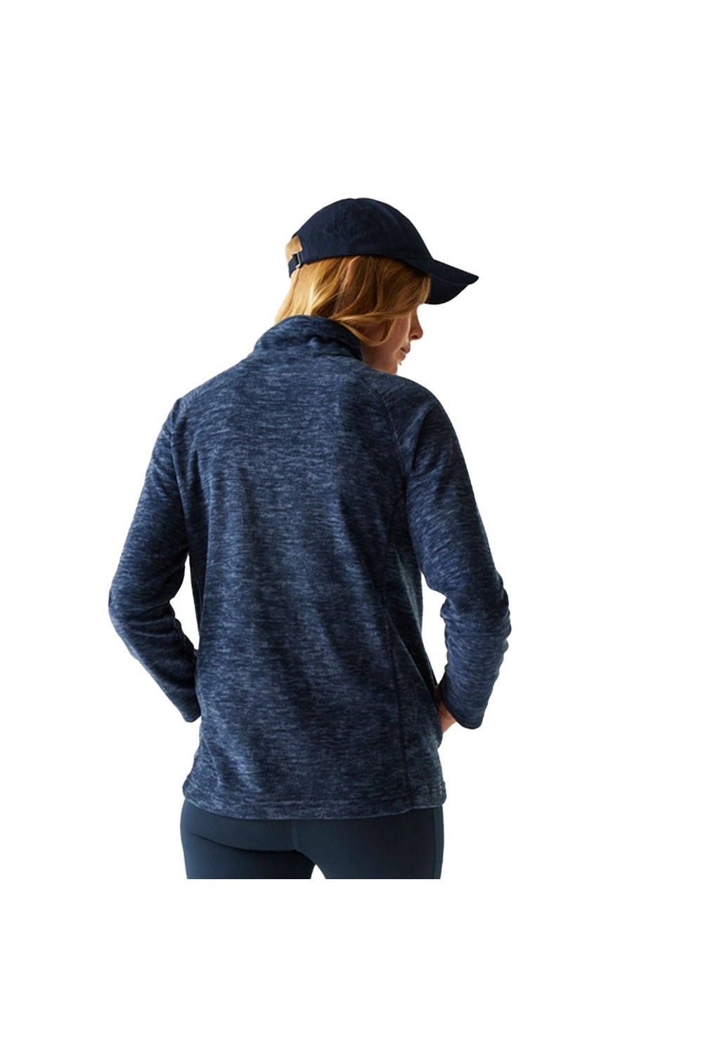 Navy Mayse Full Zip Fleece Jacket, Image 6 of 6