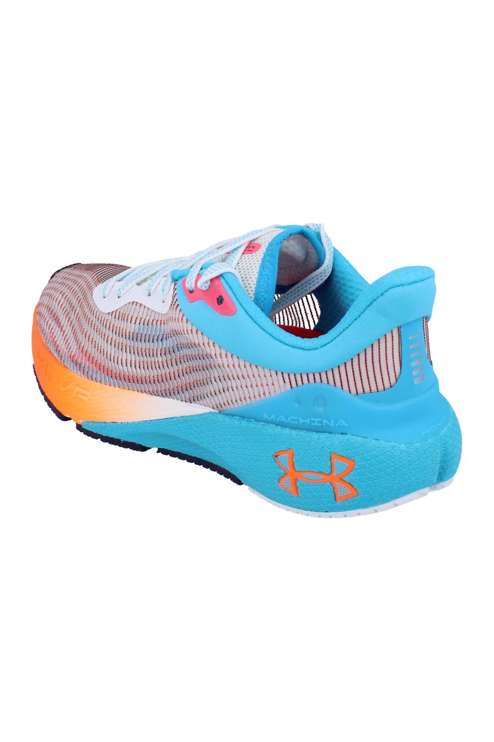 Blue HOVR Machina Breeze Running Trainers, Image 3 of 6