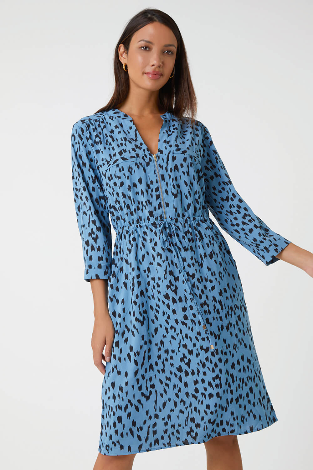 Zip Detail Dress