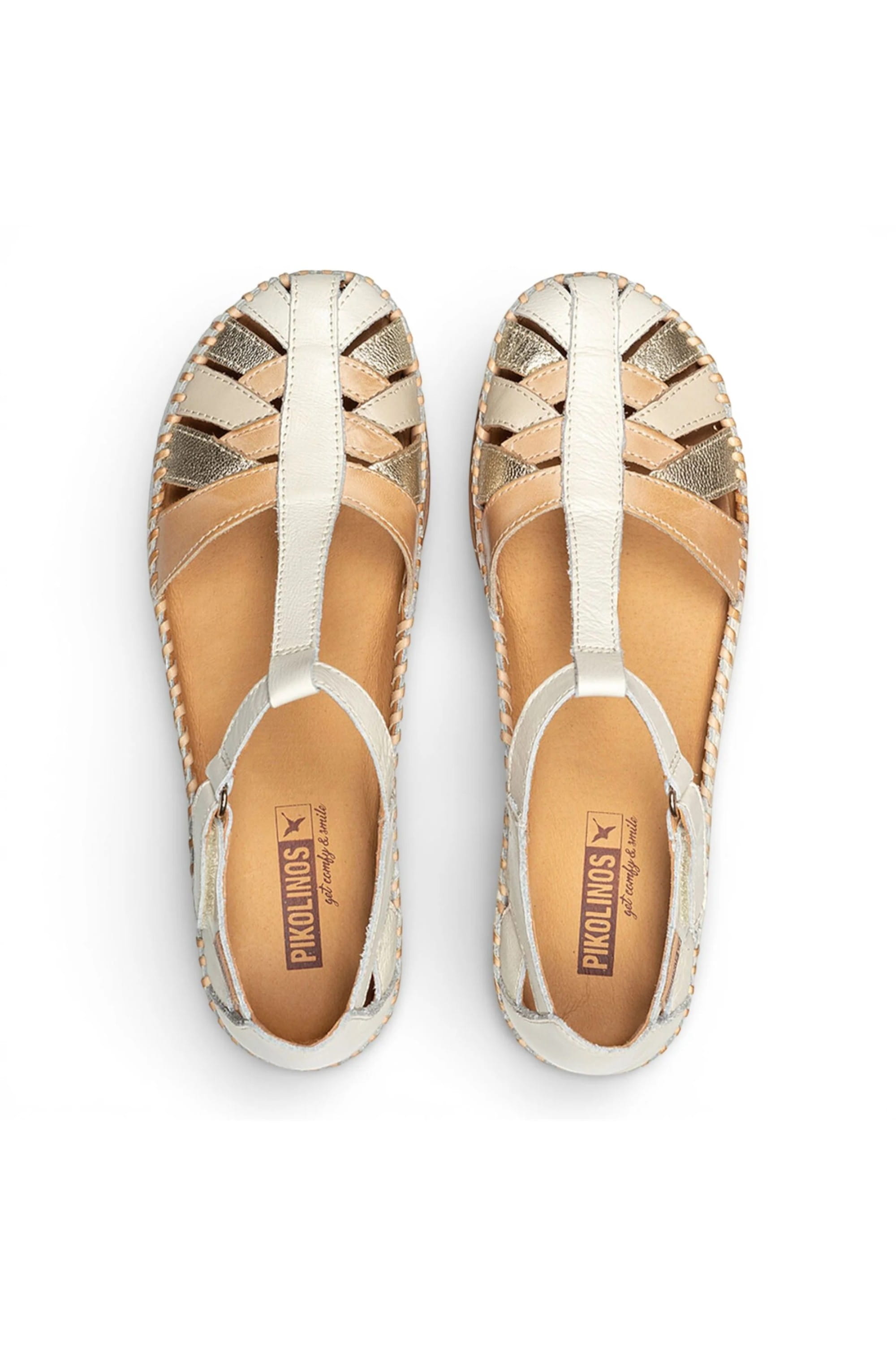 White Womens Soft Semi-Open Sandal-W8K-0705C1, Image 8 of 8