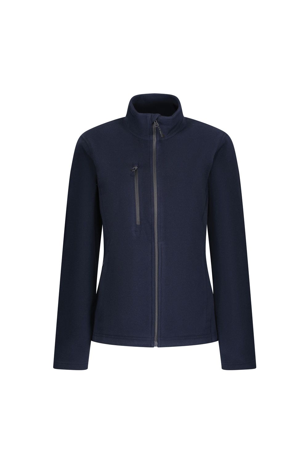 Navy Recycled Full Zip Fleece, Image 2 of 5