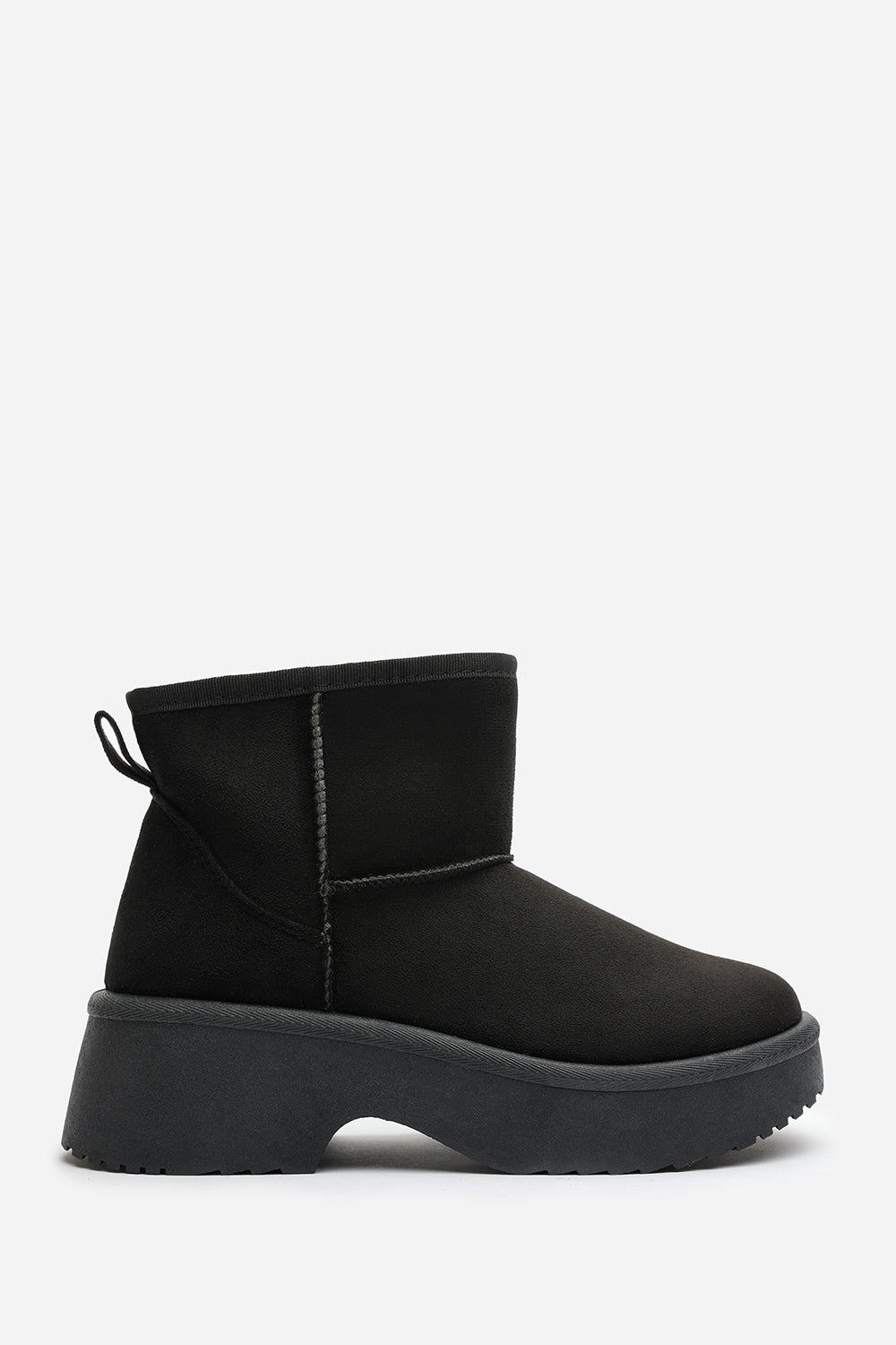 Black 'Esme' Platform Ankle Boots, Image 2 of 7