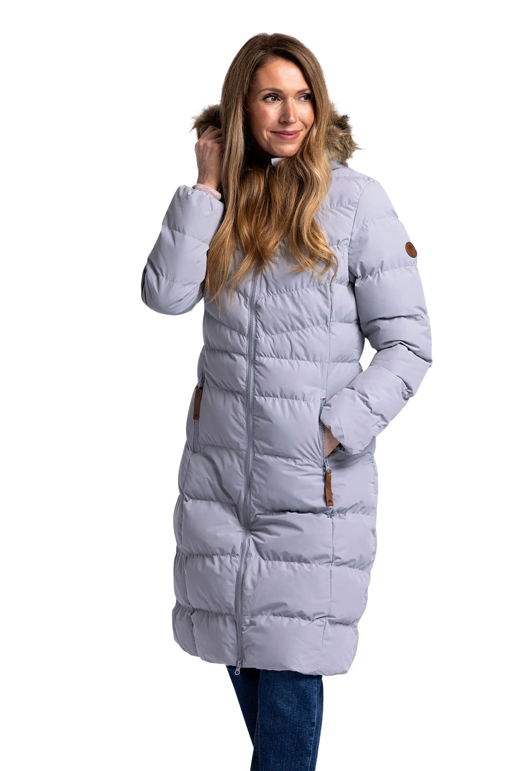 Silver Audrey Padded Jacket, Image 5 of 5