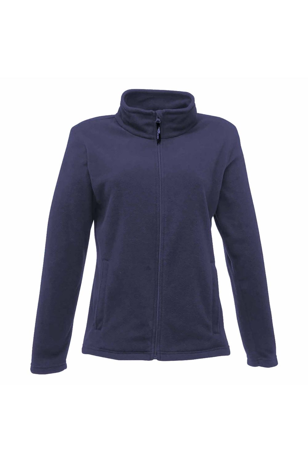 Navy Microfleece Full Zip Jacket, Image 2 of 4