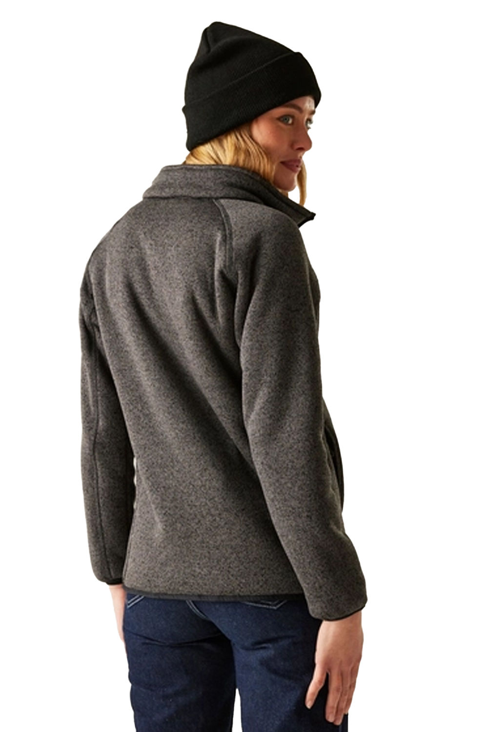 Black Mellrey Full Zip Fleece, Image 5 of 6