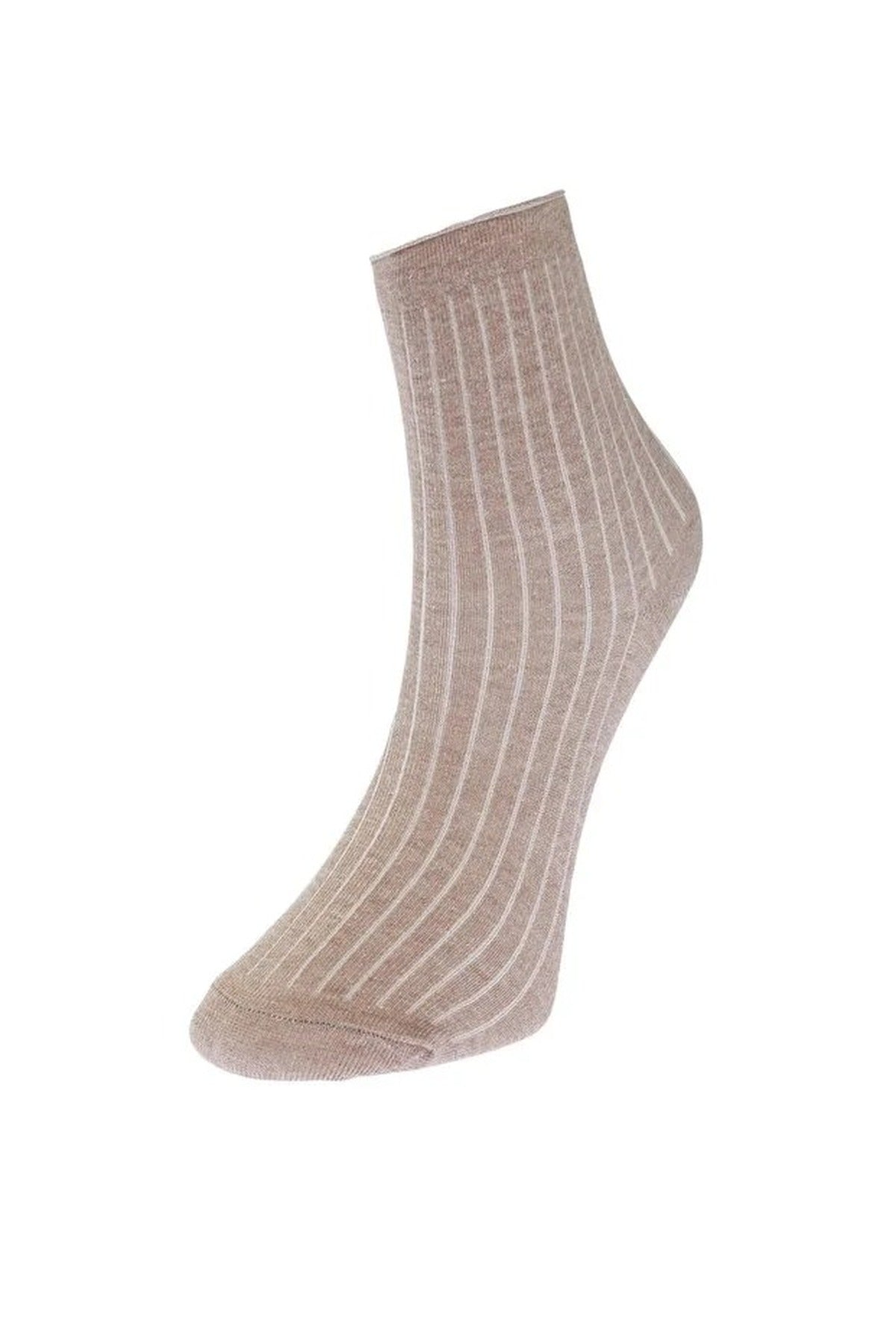 Multi Three Pack Cotton Ankle Socks, Image 4 of 5