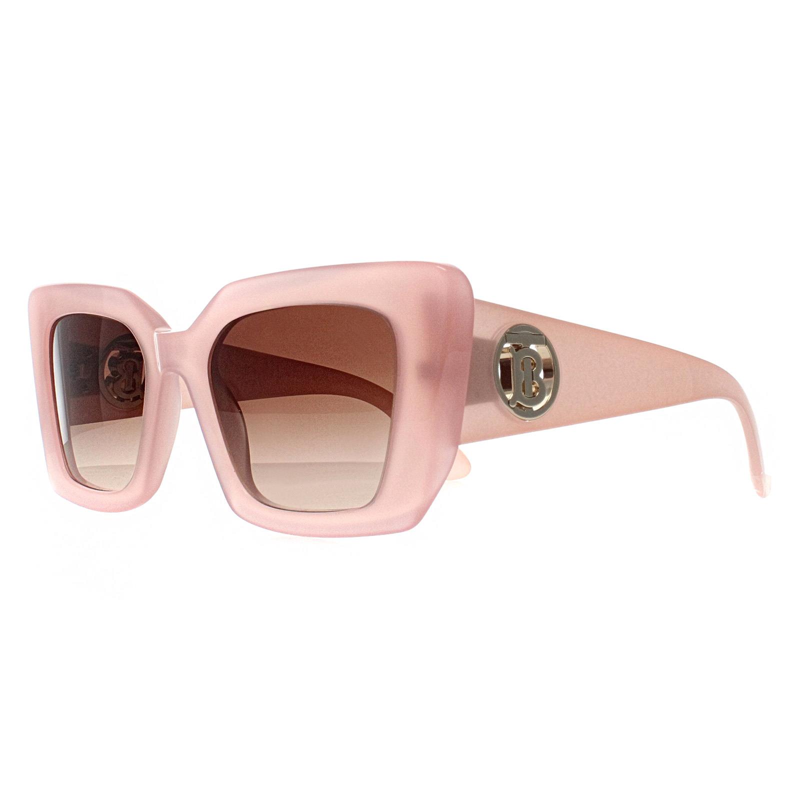 Pink Burberry Pink Square Frosted Pink Brown Gradient BE4344 Daisy, Image 2 of 4