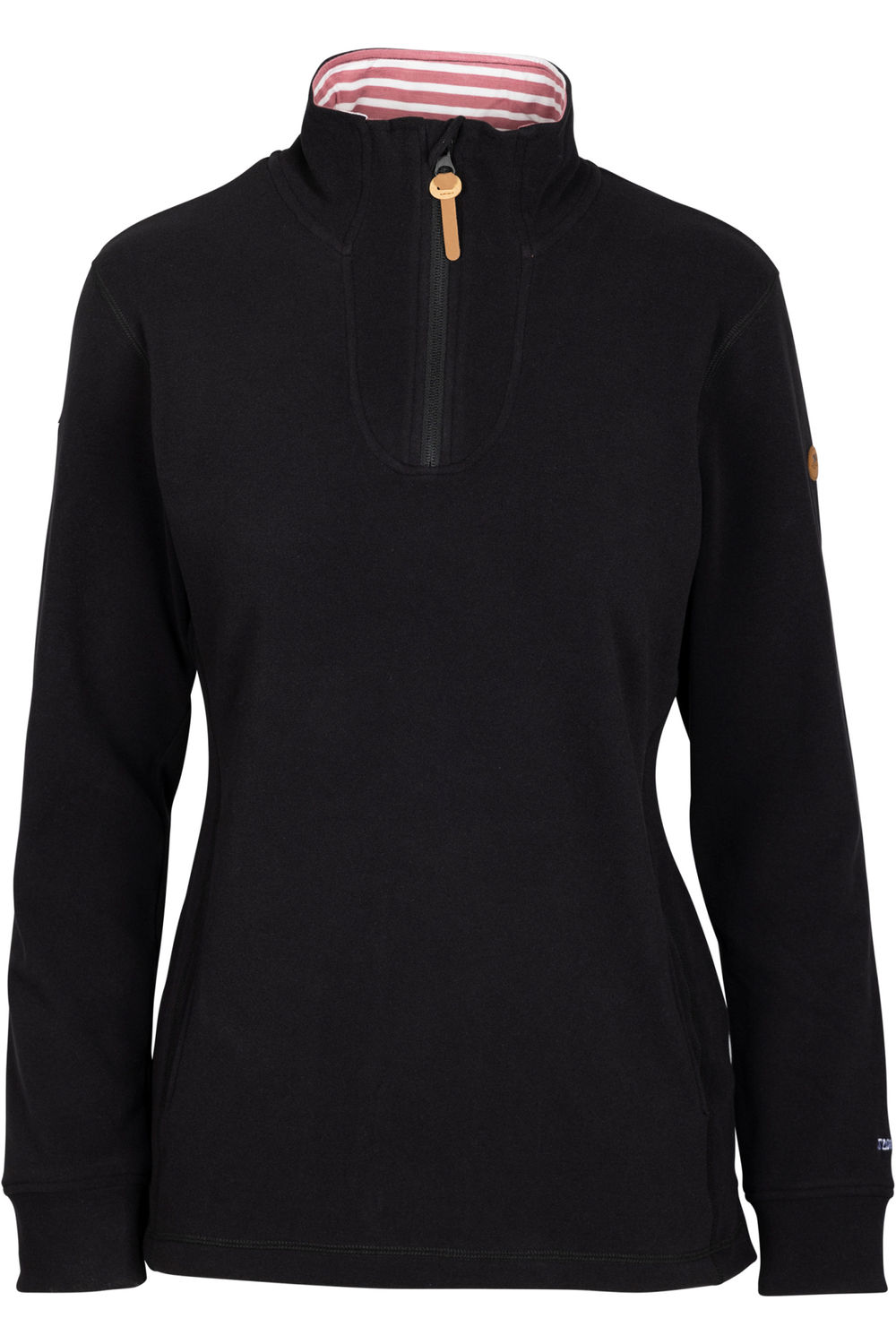 Black Big Heart Fleece, Image 1 of 2