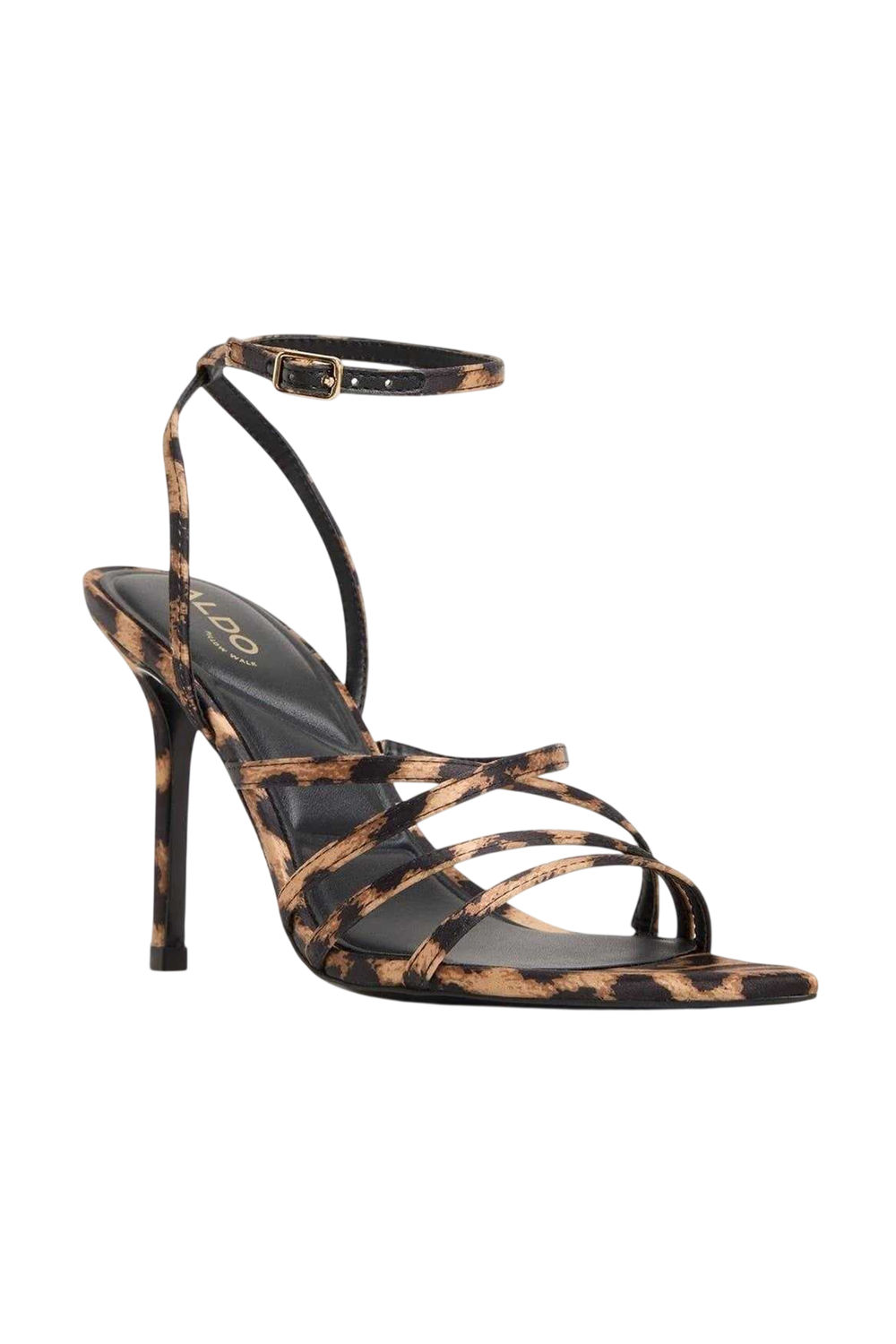 Multi Solania Leopard Print Sandals, Image 1 of 4