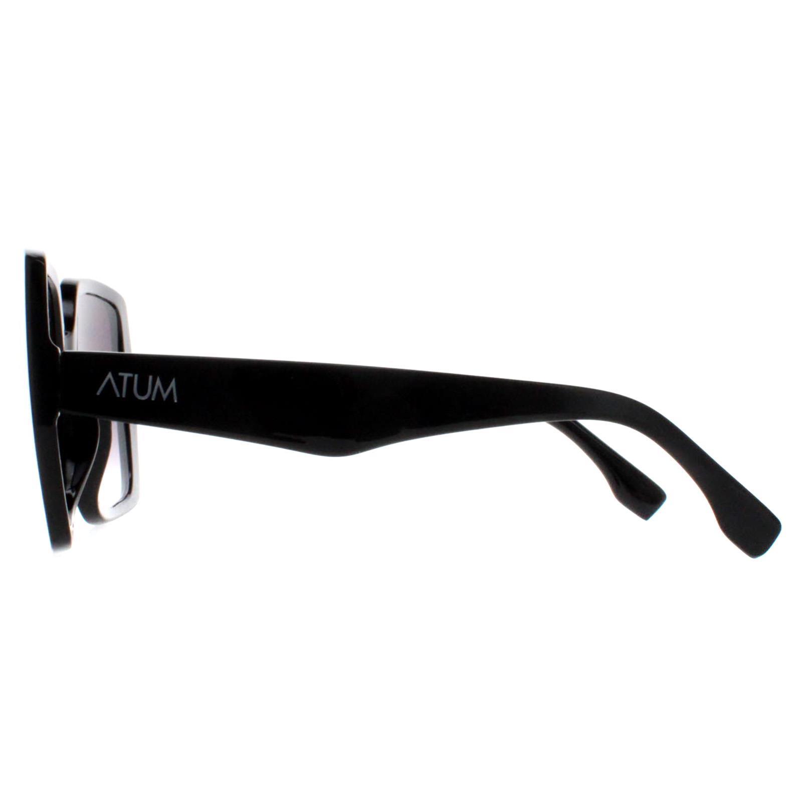 Black Atum Black Square Shiny Black Smoke Grey Gradient Zouk, Image 3 of 4