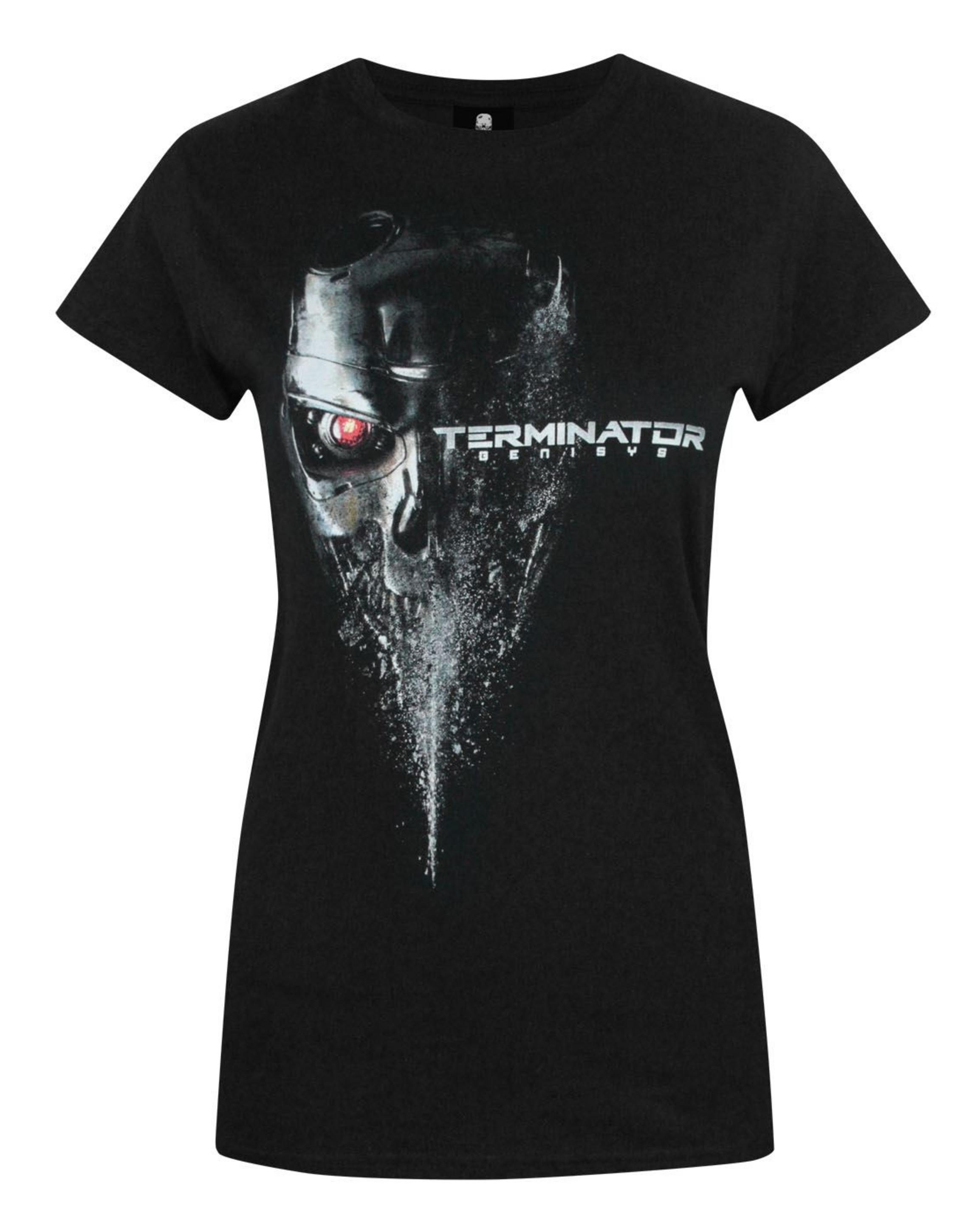 Black Terminator Genisys Logo Women's T-Shirt