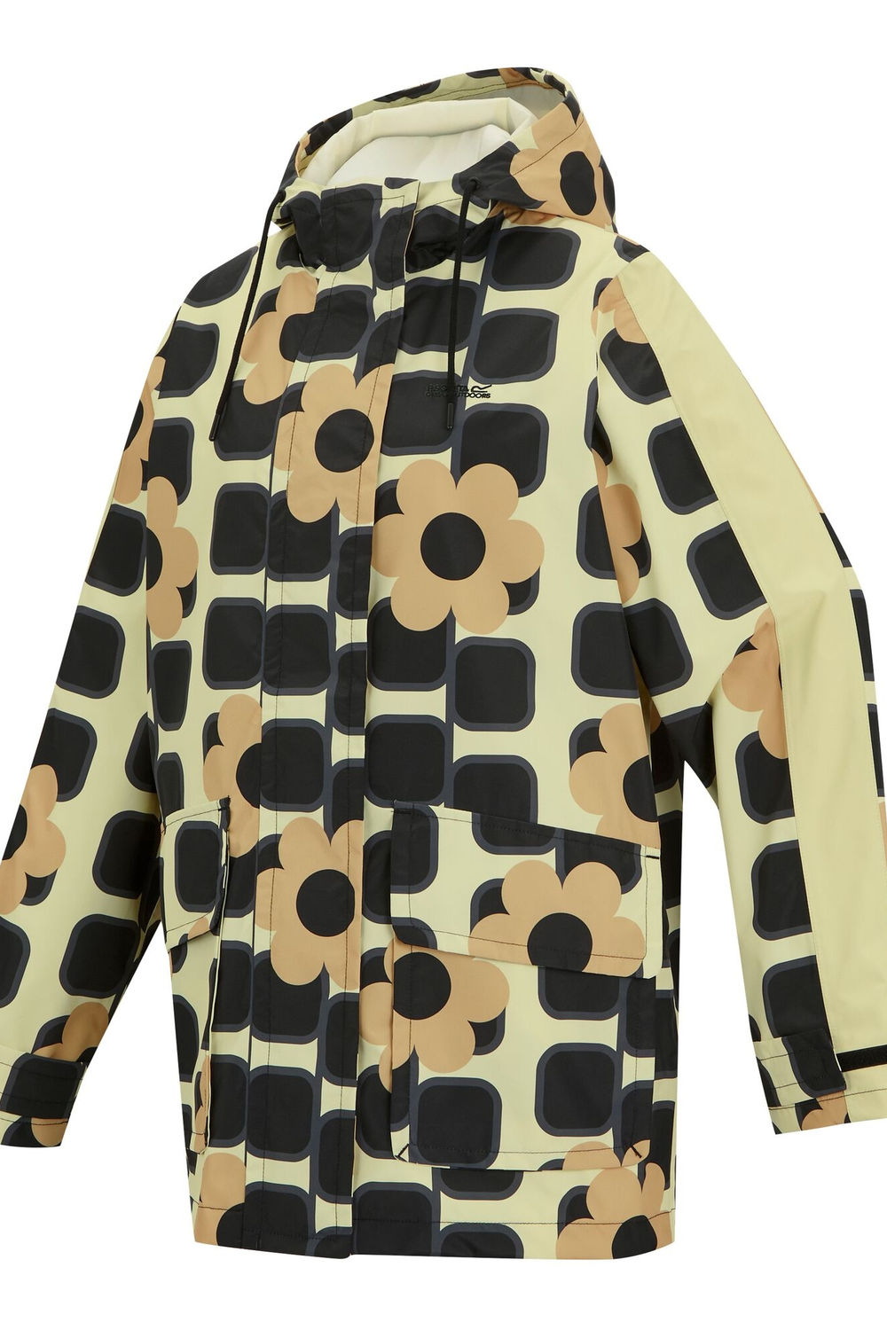 Multi Orla Kiely Square Flower Mid Jacket, Image 3 of 6