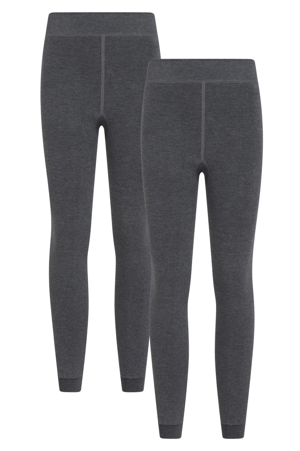 Charcoal Fleece Lined Thermal Leggings (Pack of 2), Image 1 of 5