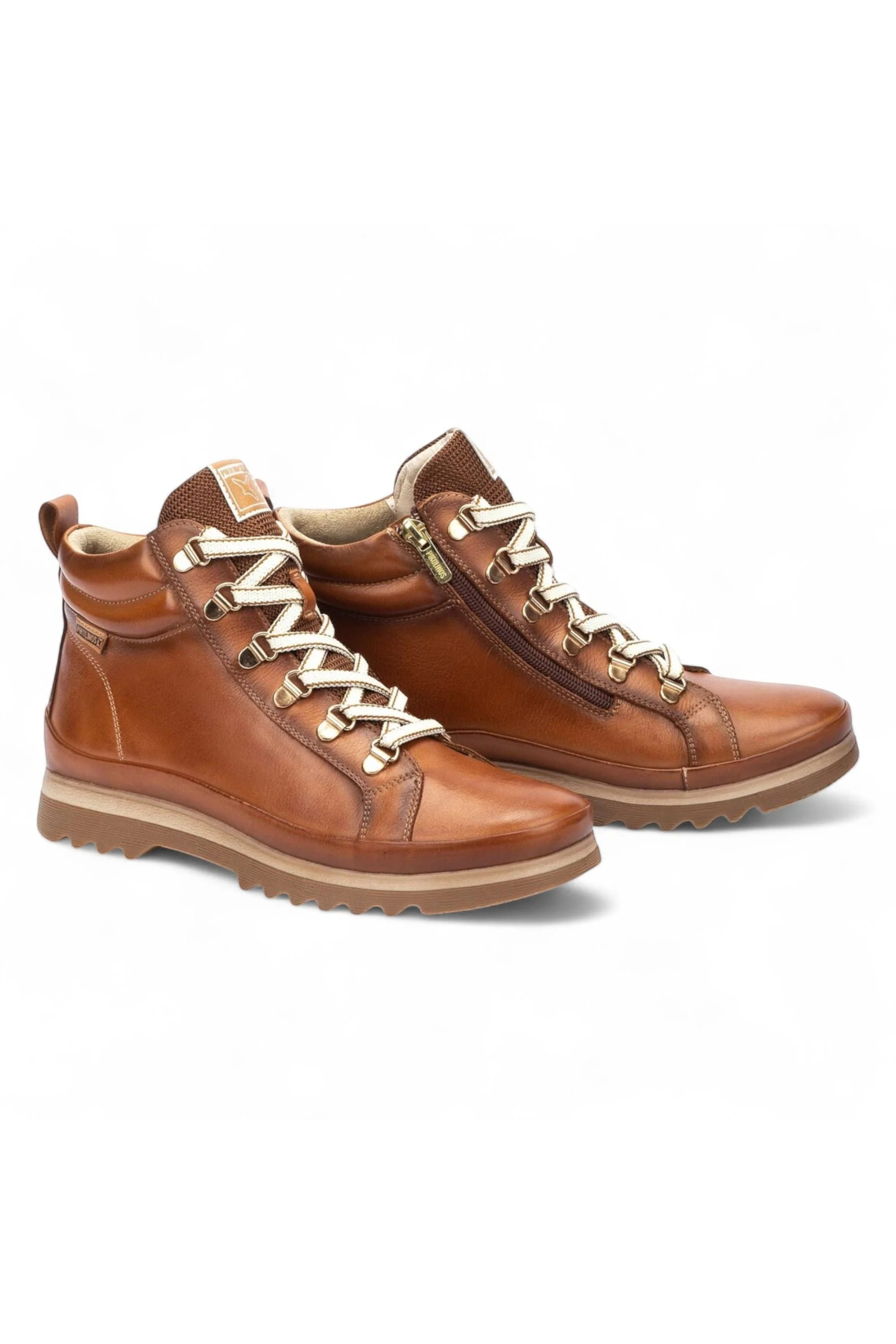 Brown Women’s Ankle Trainers Boots-W3W-8564, Image 4 of 8