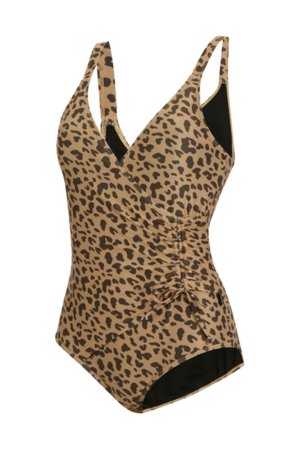 Multi Baylenne Leopard One Piece Swimsuit, Image 3 of 3