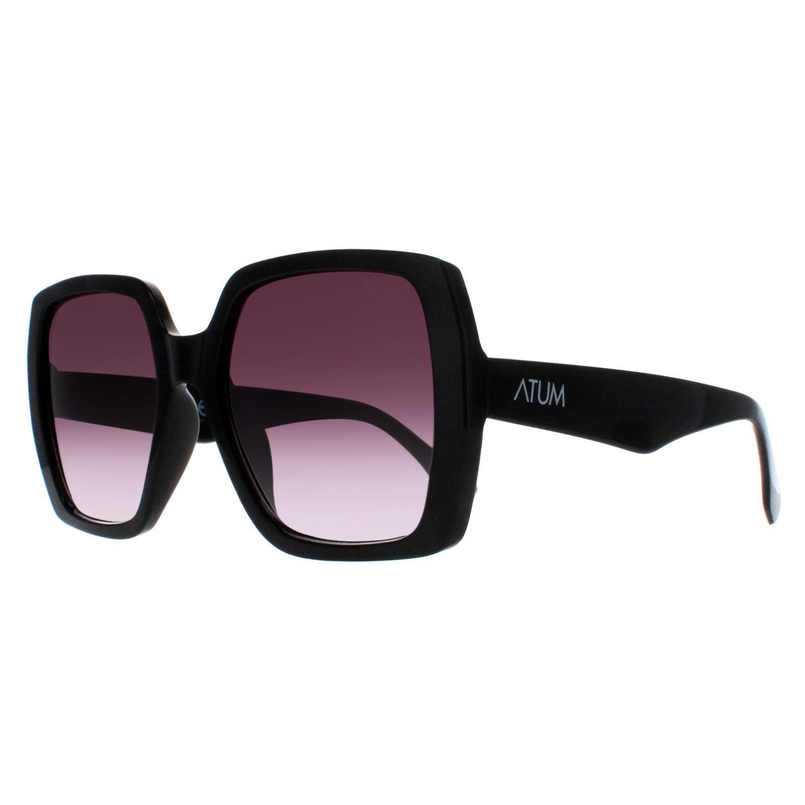 Black Atum Black Square Shiny Black Smoke Grey Gradient Zouk, Image 2 of 4
